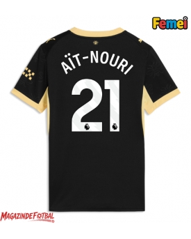 Manchester City Rayan Ait-Nouri #21 Tricou Fotbal Replică 2026-27 Femei Deplasare Manchester City Rayan Ait-Nouri #21 Tricou Fotbal Replică 2026-27 Femei Deplasare